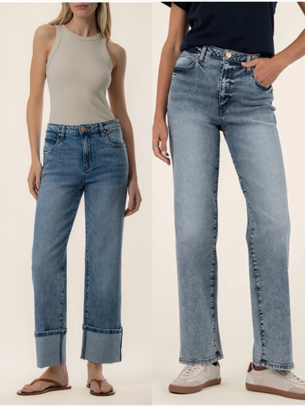 KUT FROM THE KLOTH Sienna High Rise Straight Leg Jean - Picture 13 of 13